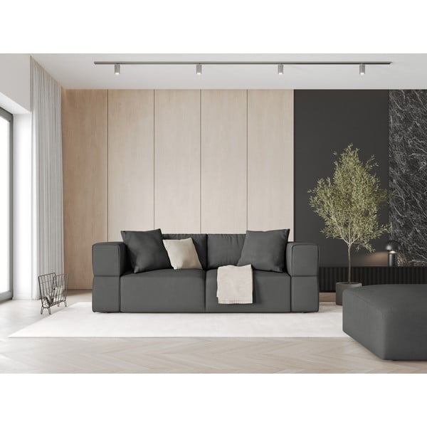 Тъмносива табуретка Esther – Milo Casa-image-1