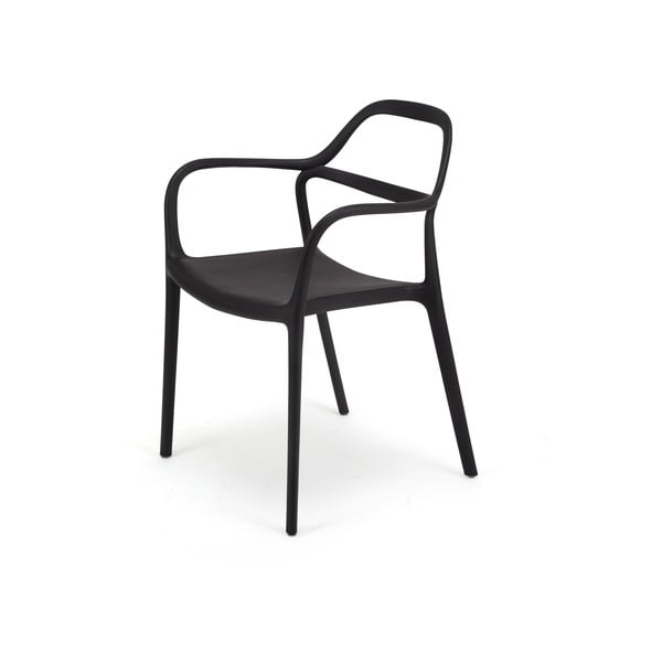 Комплект от 2 черни трапезни стола Chaur Dali - Bonami Selection
