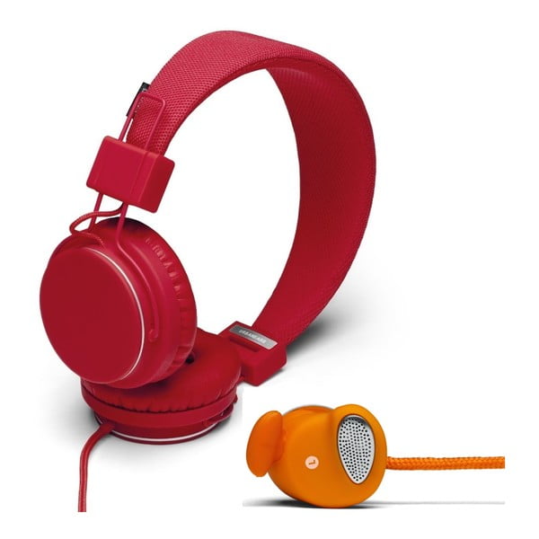 Sluchátka Plattan Tomato + sluchátka Medis Orange ZDARMA