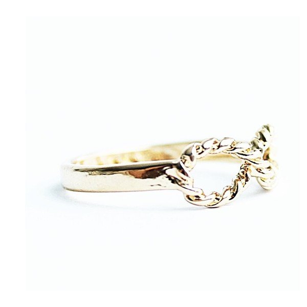 Prsten Golden Knurling-image-1