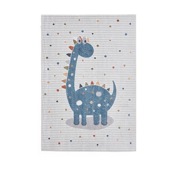 Детски килим в синьо и светлосиво 120x170 cm Vida Kids Dinosaur – Think Rugs