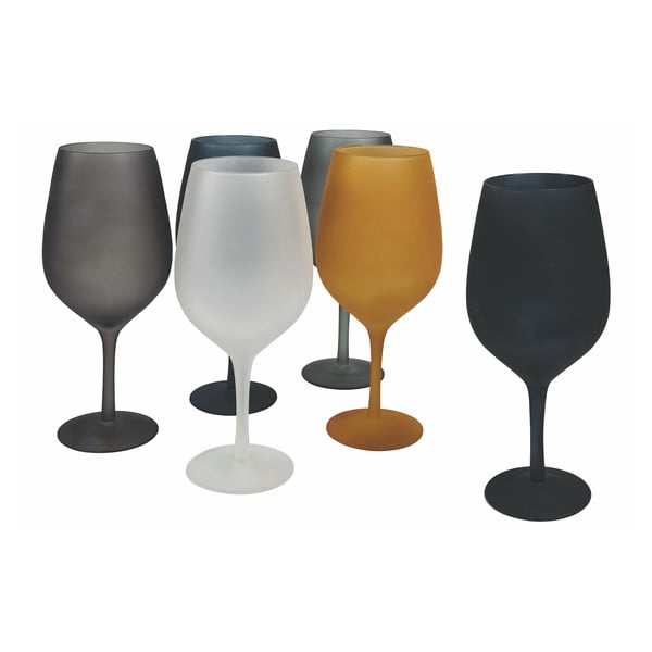 Комплект от 6 цветни чаши за вино Cala Dorada - VDE Tivoli 1996-image-1