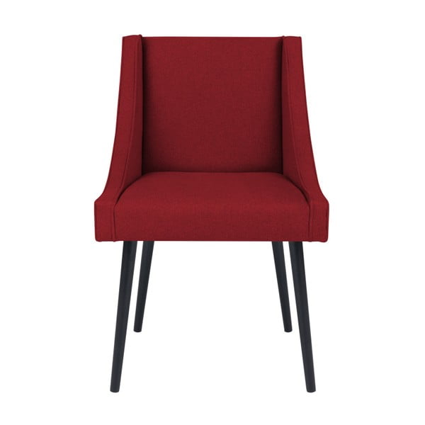 Červená židle Micadoni Home Massimo