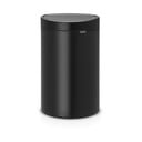 Матово-черно стоманено кошче за боклук, отваряне с докосване 40 l Touch Bin – Brabantia