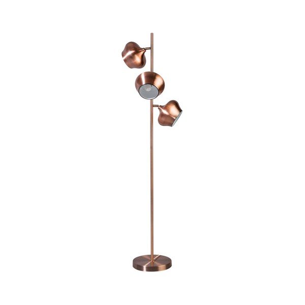 Měděná stojací lampa ETH Ajaccio Aaron