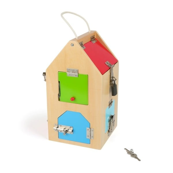 Дървена къща с ключалки - Legler