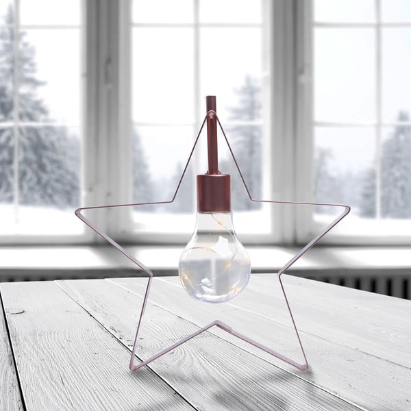 Светлинна декорация от LED звезди, височина 23 cm Prince - DecoKing-image-2