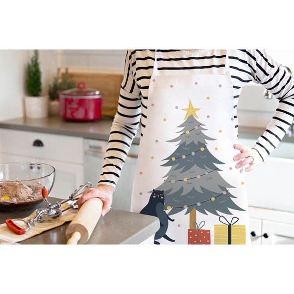 Памучна престилка с коледен мотив - Butter Kings-image-1