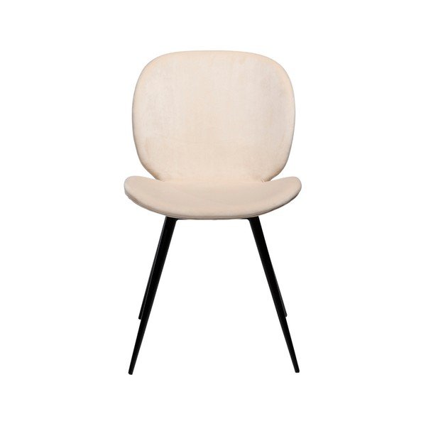 Бежов трапезен стол DAN-FORM Denmark Cloud Velvet - DAN-FORM Denmark-image-4