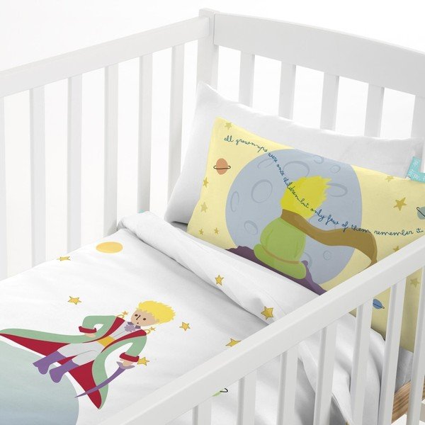 Детска памучна завивка и възглавница , 100 x 120 cm Le Petit Prince - Mr. Fox-image-2