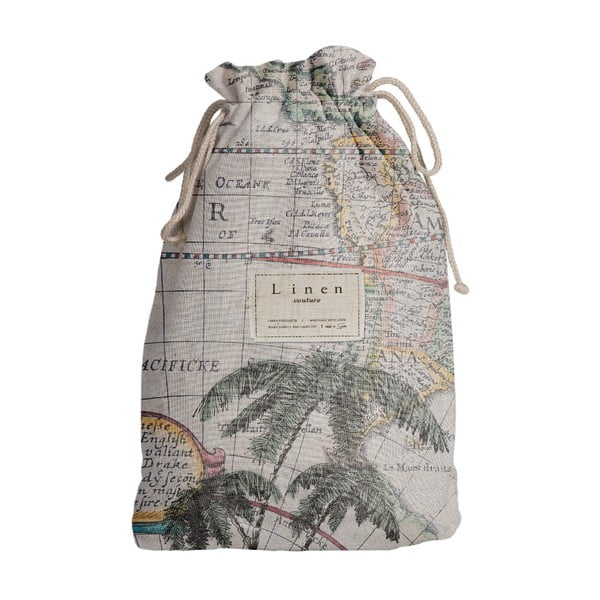 Чанта за пътуване с ленена смес Палмови дървета, дължина 44 cm - Really Nice Things