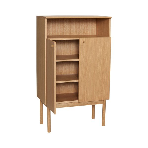 Шкафче от декор от дъб в естествен цвят 80x135x42 cm Ulterior – Hübsch-image-3