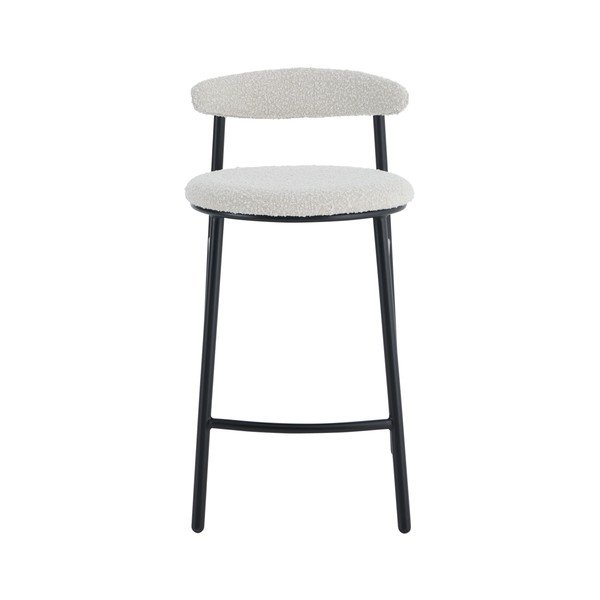 Кремав тапициран бар стол (височина на седалката 67 cm) Bloggny – Ellos Home-image-2
