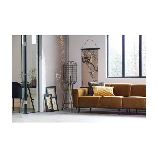 Кафява памучна възглавница , 50 x 50 cm - BePureHome-image-3