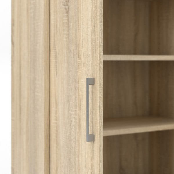 Компонент за модулна система от рафтове от дъбов декор в естествен цвят 84x105 cm Prima – Tvilum-image-4