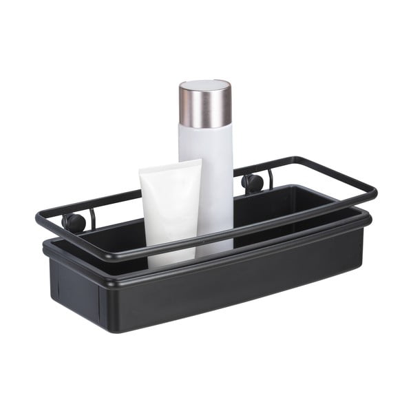 Черен рафт за душ Molinella, 30 x 9 cm - Wenko-image-1