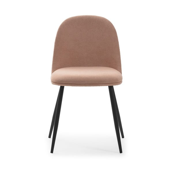 Светлорозови трапезни столове в комплект от 4 бр. Malila – Marckeric-image-2