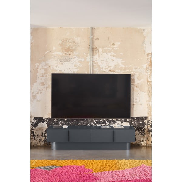 ТВ масичка в цвят антрацит 200x50 cm Totem - Teulat-image-1