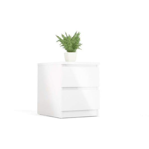 Бяло нощно шкафче Naia - Tvilum-image-4