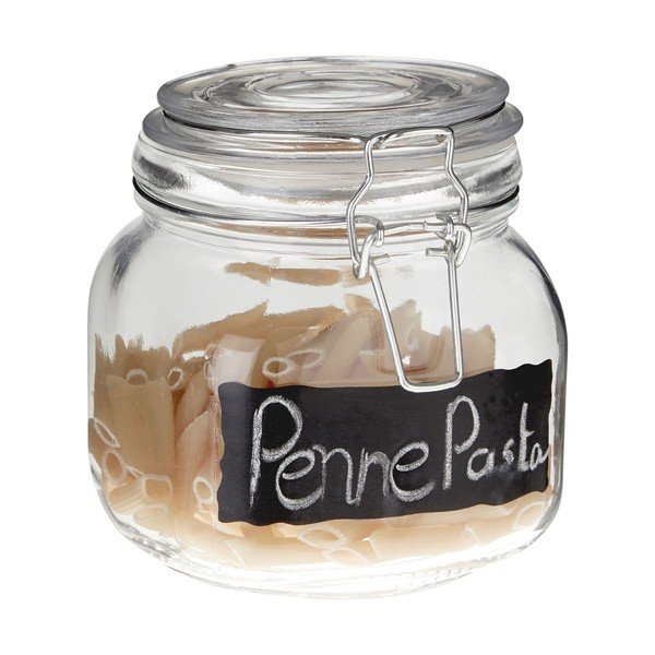 Стъклен буркан с етикет от тебешир, 900 ml - Premier Housewares-image-2