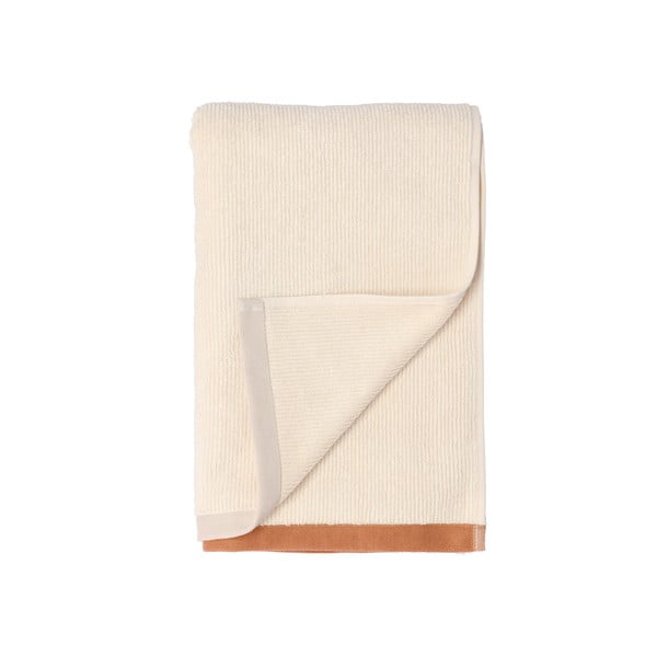 Кафяво-бежова памучна кърпа 70x140 cm Contrast - Södahl