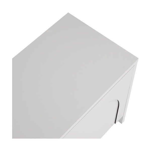 Бяла маса за телевизор 180x45x32 cm Aurelia – Kalune Design-image-4