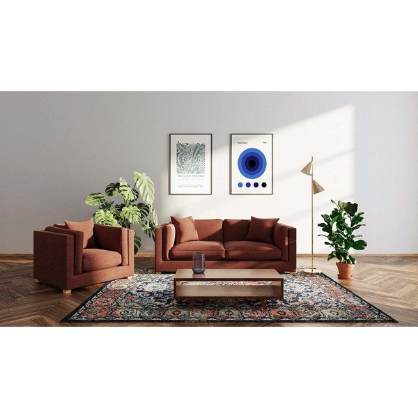 Диван в тухлен цвят 235 cm Pomo - Ame Yens-image-1