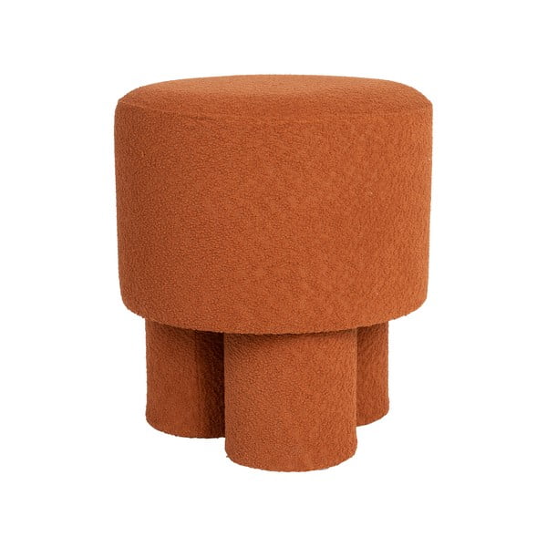 Табуретка от букле в тухлен цвят Marcos – White Label
