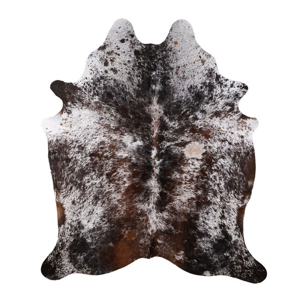 Сол и пипер от естествена кравешка кожа, 206 x 188 cm - Arctic Fur