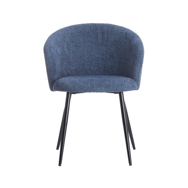 Сини метални трапезни столове в комплект 2 бр. Radaja – Light & Living-image-2