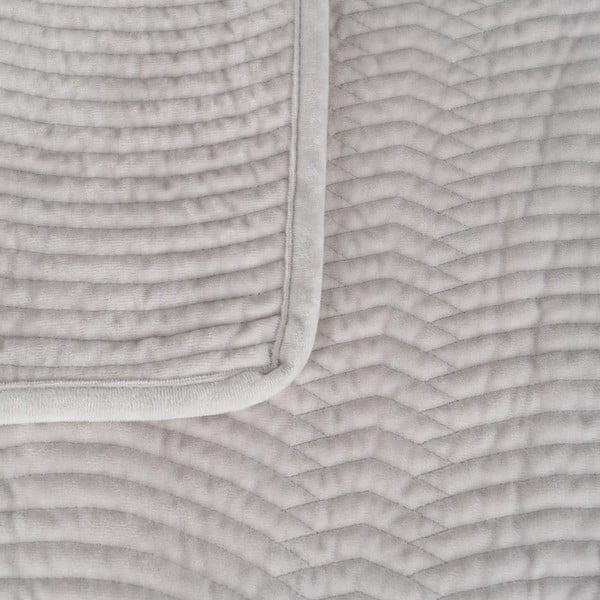 Кремаво капитонирано покривало за легло 180x260 cm – Ixia-image-1