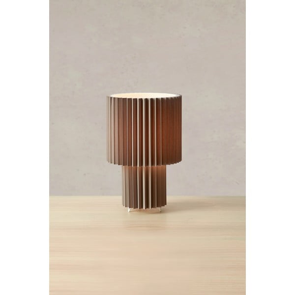 Сива настолна лампа с текстилен абажур (височина 32 cm) Catis – Markslöjd-image-2