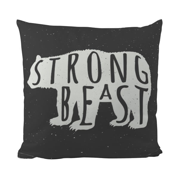 Възглавница Strong Beast, 50x50 cm - Black Shake