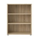Модулен шкаф за книги в дъбов декор в естествен цвят 89x113 cm Prima - Tvilum