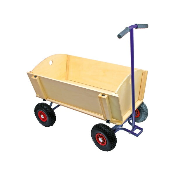 Дървена ръчна количка за деца - Legler