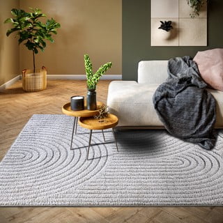 Светлосив килим 200x280 cm Panglao New York Light Grey – Elle Decoration