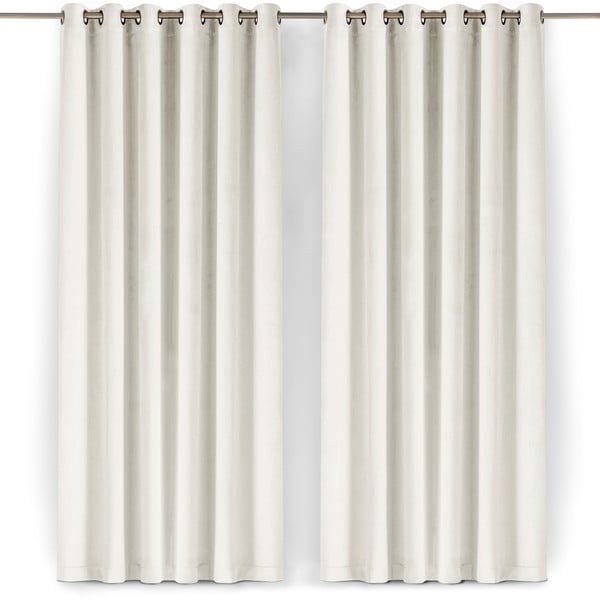 Кремава затъмняваща завеса 265x175 cm Velto – Filumi-image-4