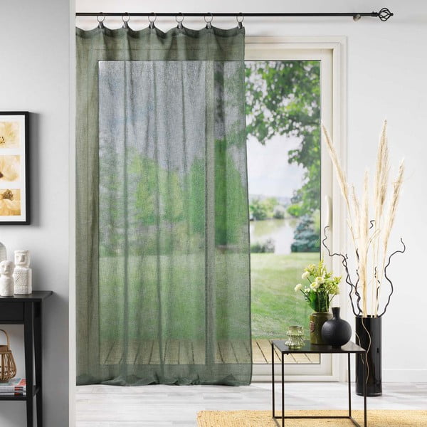 Завеса в цвят каки 140x240 cm Linka – douceur d'intérieur-image-2