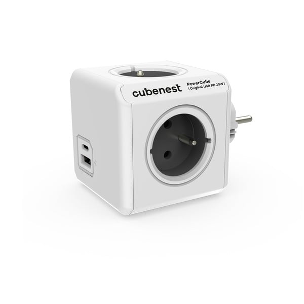 Извод за контакт 12 cm PowerCube Original USB – Cubenest