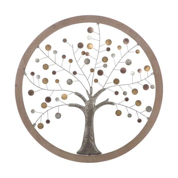 Nástěnná dekorace Mauro Ferretti Tree of Life, ø 80 cm
