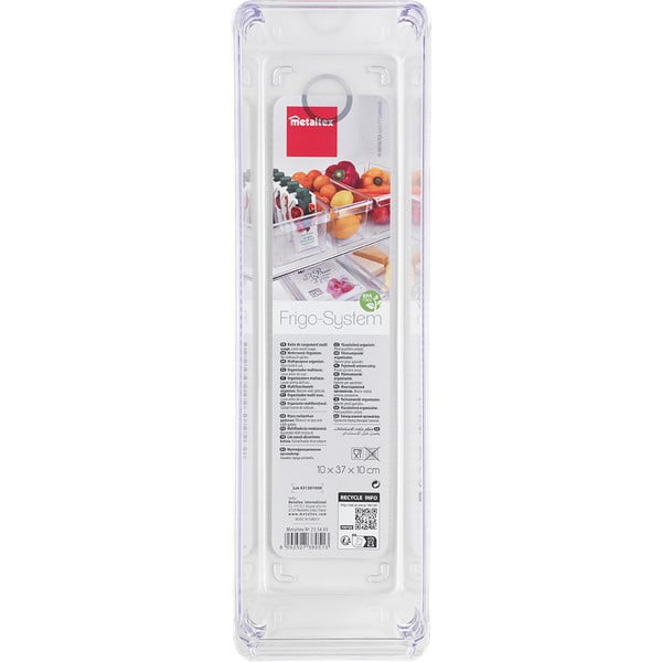Пластмасов органайзер за хладилник 37x10 cm – Metaltex-image-3