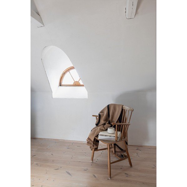 Светлокафяво одеяло 130x175 cm Shadow  – Mette Ditmer Denmark-image-2