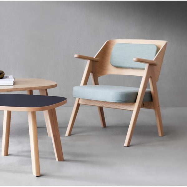 Тъмно сив дъбов фотьойл Findahl от Hammel Me Tube - Hammel Furniture-image-1