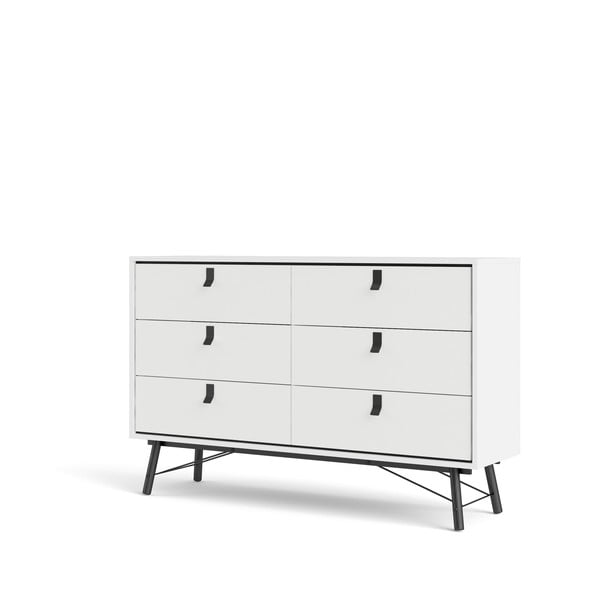 Бял скрин , 150 x 95 cm Ry - Tvilum-image-2