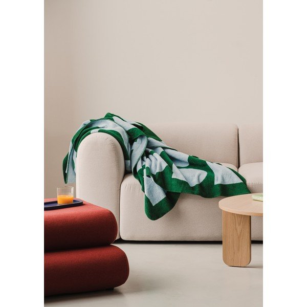 Зелено/синьо  одеяло 150x200 cm Gilli – noo.ma-image-3