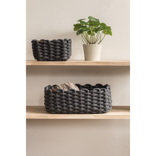 Текстилна кошница 20x15x11 cm Peach Skin S – Bigso-image-1