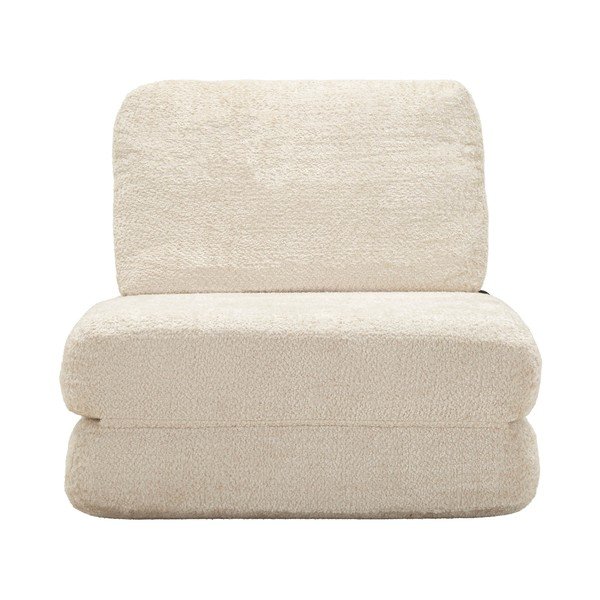 Бяло разтегаемо кресло от прежда с примки от букле Faster – Mauro Ferretti-image-2