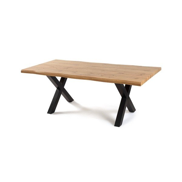 Трапезна маса от декор от дъб  90x160 cm Kora – Bonami Essentials-image-2