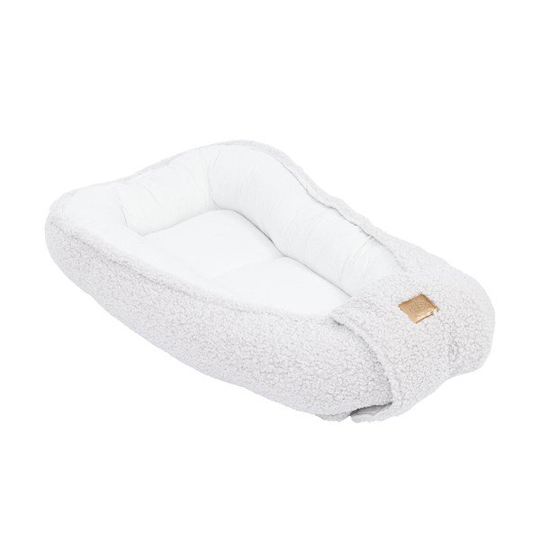 Гнездо за бебе в цвят слонова кост 55x83 cm – Meowbaby