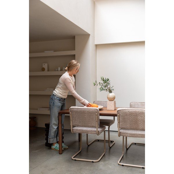 Трапезна маса от декор от ясен 90x160 cm Storm – Zuiver-image-3